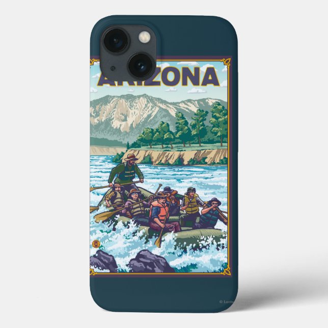 Fluss RaftingArizona Case-Mate iPhone Hülle (Rückseite)