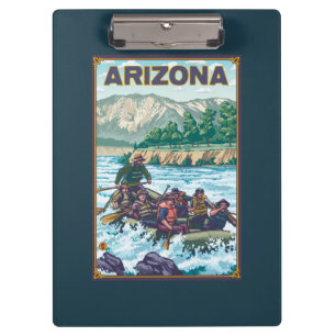 Fluss RaftingArizona Klemmbrett