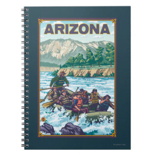 Fluss RaftingArizona Notizblock
