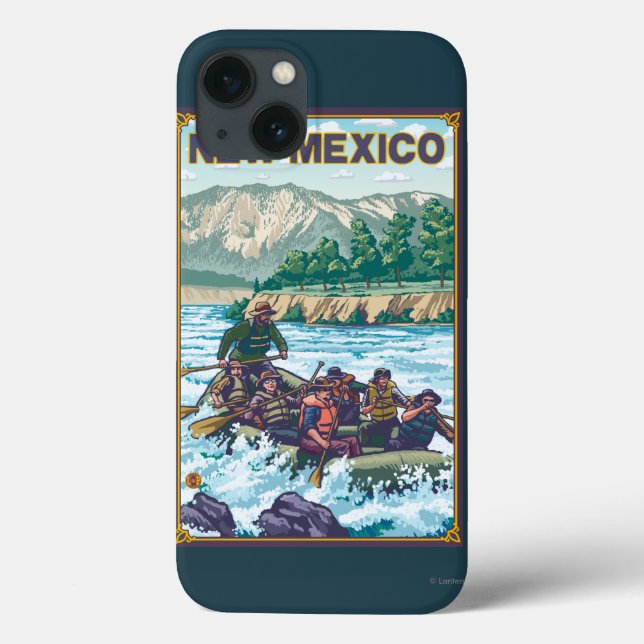 Fluss RaftingNew Mexico Case-Mate iPhone Hülle (Rückseite)