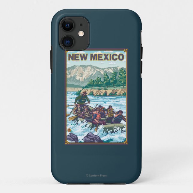 Fluss RaftingNew Mexiko Case-Mate iPhone Hülle (Rückseite)