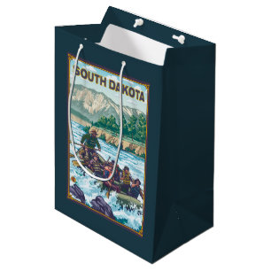 Fluss RaftingSouth Dakota Mittlere Geschenktüte
