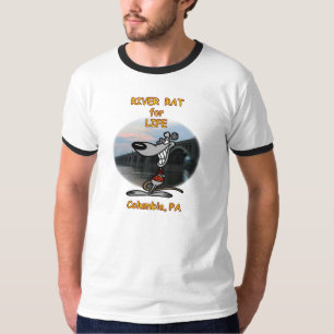 "FLUSS-RATTE FÜR das LEBEN - KOLUMBIEN-PA" Entwur T-Shirt