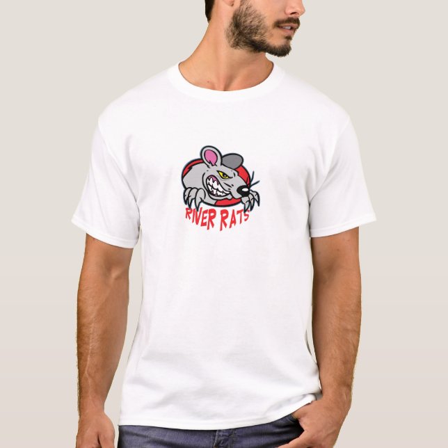 FLUSS-RATTEN T-Shirt (Vorderseite)
