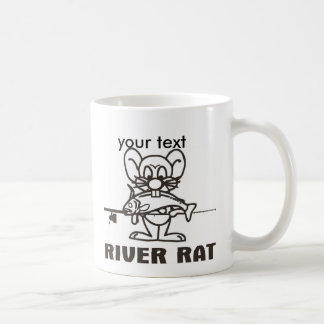 FLUSS-RATTEN-TASSE, Ihr Text Kaffeetasse
