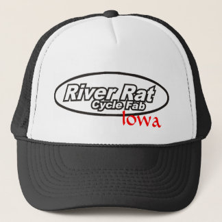 Fluss-Ratten-Zyklus-toller Iowa-Fernlastfahrer-Hut Truckerkappe