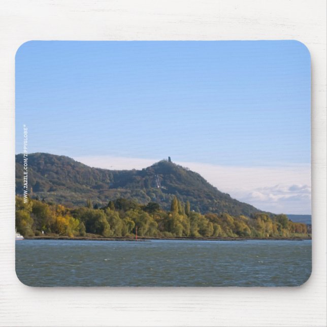 Fluss Rhein Mousepad (Vorne)