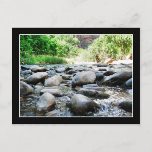 Fluss Rocks bei der Jungfrau Postkarte