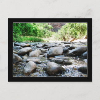 Fluss Rocks bei der Jungfrau Postkarte