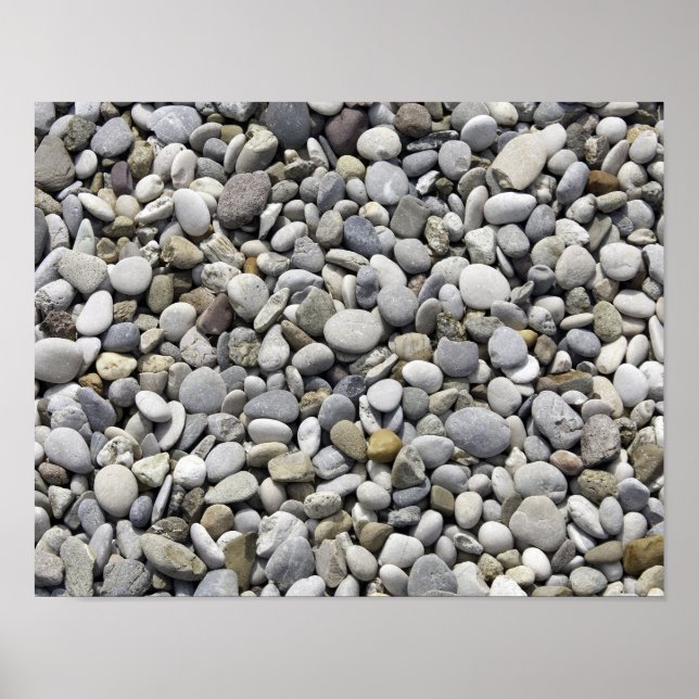 FLUSS ROCKS GRAY GRAYS FOTOGRAFIE NATURWALLPAPIE POSTER (Vorne)