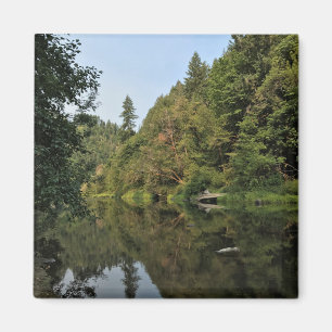 Fluss Siuslaw, Oregon Magnet