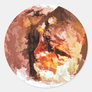 FLUSS SPIRIT RUNDER AUFKLEBER