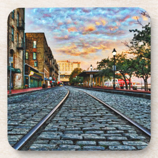 Fluss Street Savannah Untersetzer