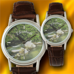 Fluss Süd 0365 Armbanduhr