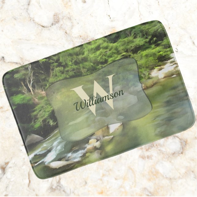 Fluss Süd 0365 Badematte (Von Creator hochgeladen)