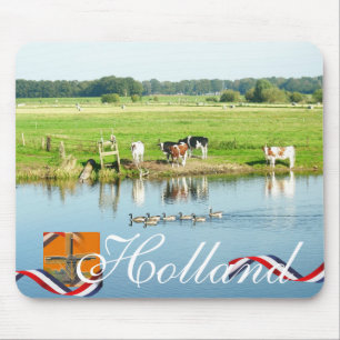 Fluss-Szene schüchtert ein u. duckt Natur Mousepa Mousepad