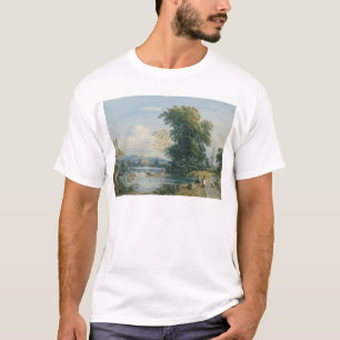 Fluss-Szene T-Shirt