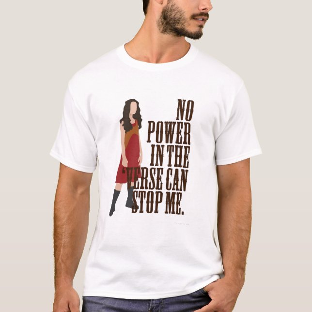 Fluss Tam Kein Power in der Verse kann mich stoppe T-Shirt (Vorderseite)