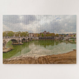 Fluss Tevere in Rom, Italien