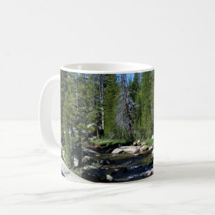 Fluss Tuolumne in Tuolumne Meadows, Yosemite, CA Kaffeetasse