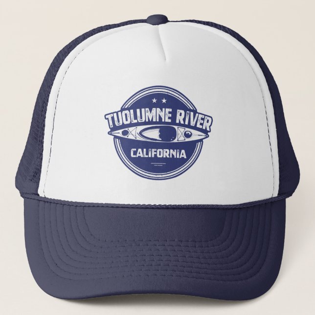 Fluss Tuolumne, Kalifornien Truckerkappe (Vorderseite)