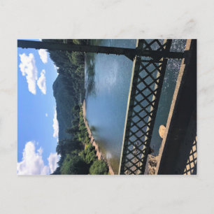 Fluss Umpqua, OR Postkarte