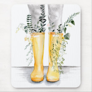 Fluss und Wachstum I Mousepad