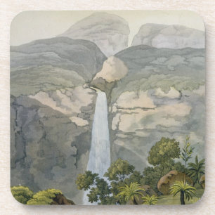 Fluss Vinagre Wasserfall, nahe dem Puraci Vulkan, Untersetzer
