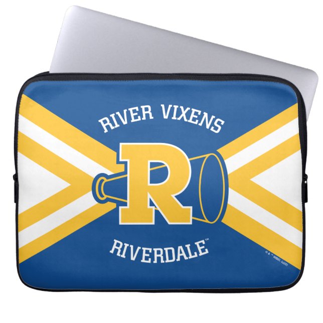 Fluss Vixens Cheer Uniform Laptopschutzhülle (Vorderseite)