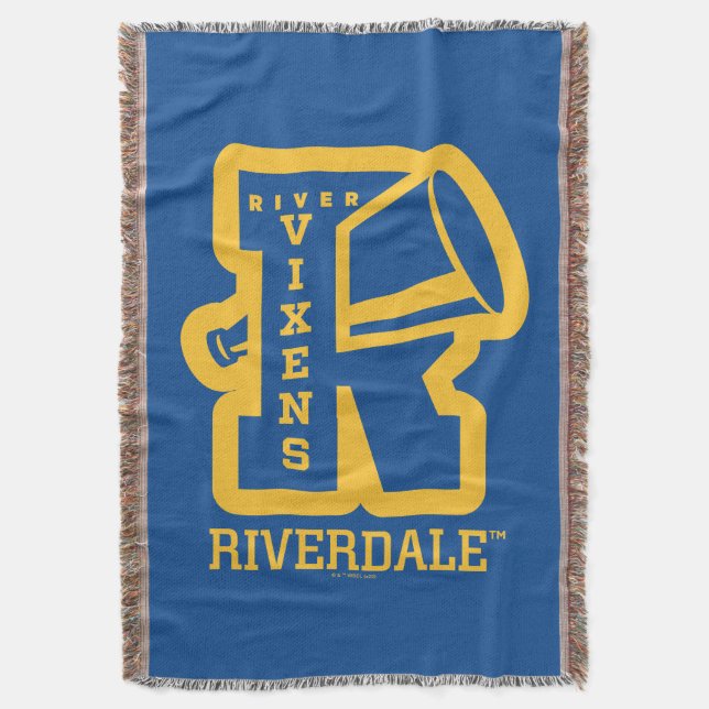 Fluss Vixens Letterman Decke (Vorderseite Vertikal)