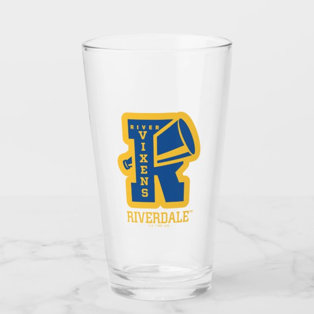 Fluss Vixens Letterman Glas (Vorderseite)