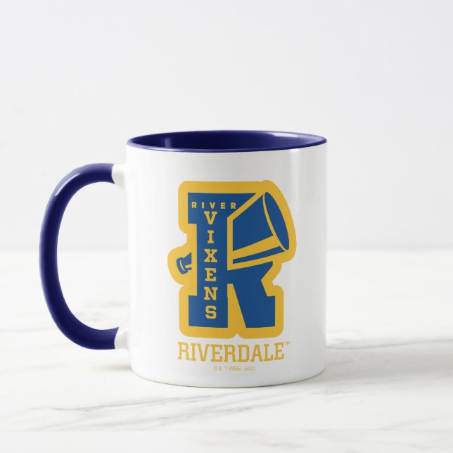 Fluss Vixens Letterman Tasse (Links)