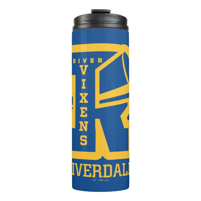 Fluss Vixens Letterman Thermosbecher (Vorderseite)