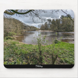 Fluss Wharfe Mousepad