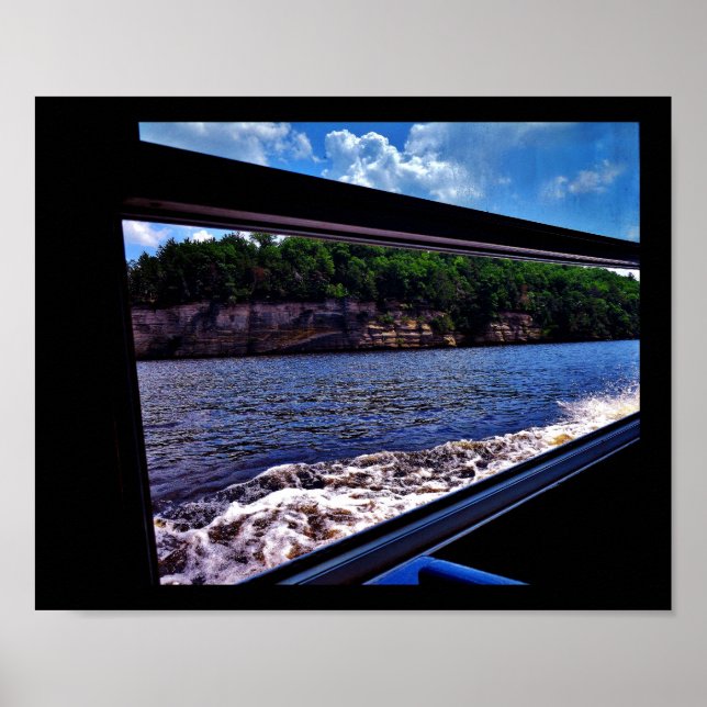 Fluss Wisconsin Poster (Vorne)