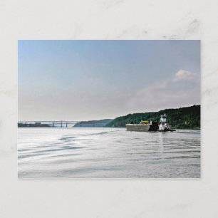 Flussarbeit Postkarte