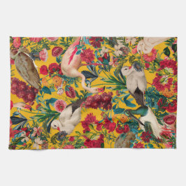 FLÜSSE UND VÖGEL XVIII GESCHIRRTUCH