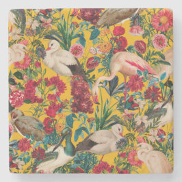 FLÜSSE UND VÖGEL XVIII STEINUNTERSETZER