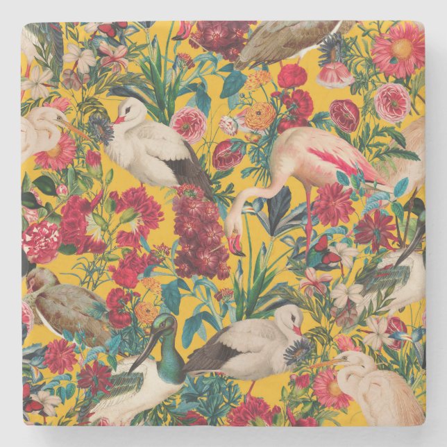 FLÜSSE UND VÖGEL XVIII STEINUNTERSETZER (Vorderseite)