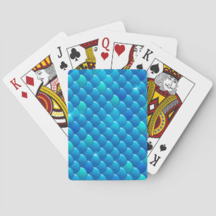 Flussfischskalen Spielkarten