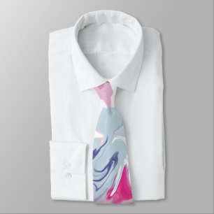 Flüssige Acrylflüssigkeit Art Necktie - Abstrakter Krawatte