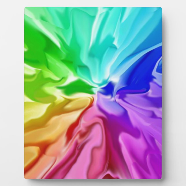 Flüssige Farbe Fotoplatte (Vorderseite)