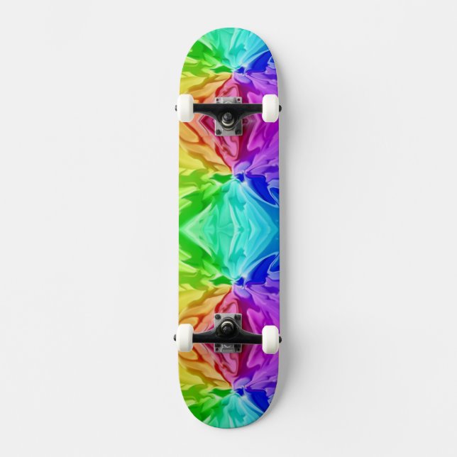 Flüssige Farbe Skateboard (Vorderseite)