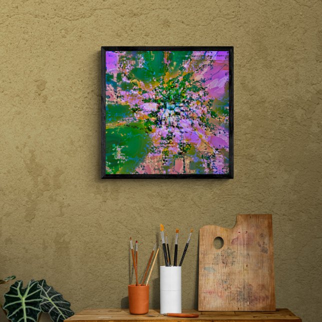 Flüssige Farben glänzendes Poster (Von Creator hochgeladen)