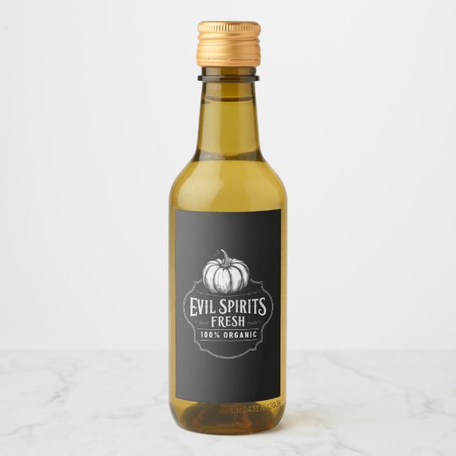 Flüssige Funny Sticker Name Party Flasche Gin Unic Weinetikett (Vorderseite)