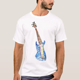 Flüssige Gitarre T-Shirt