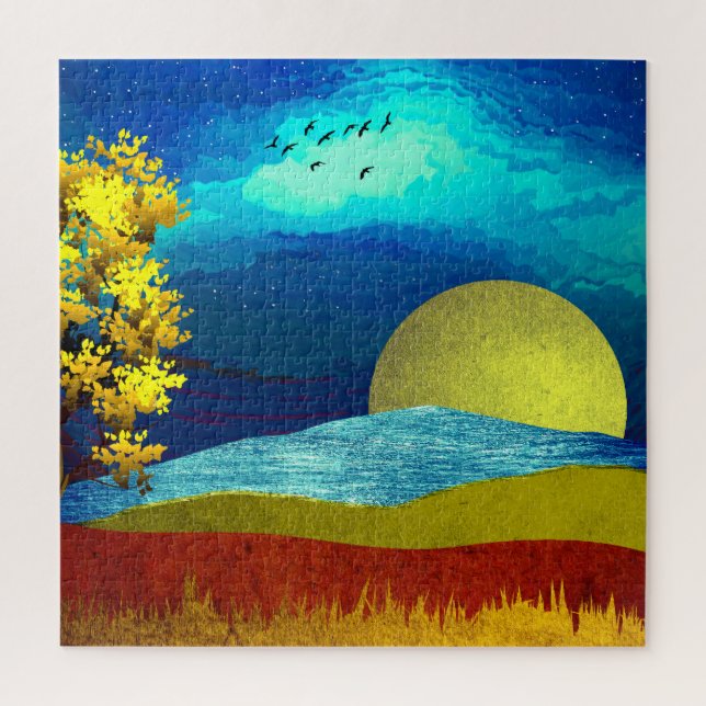 Flüssige Himmelslandschaft (Vertikal)