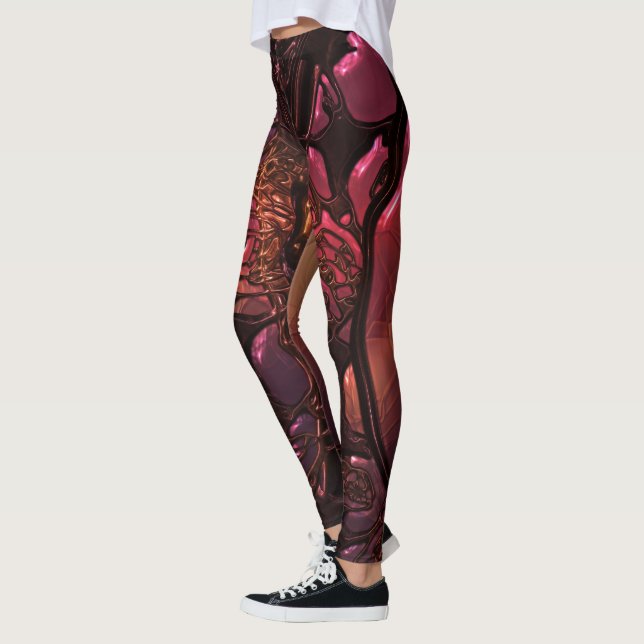 Flüssige Lava-Leggings von Naturewear Leggings (Links)