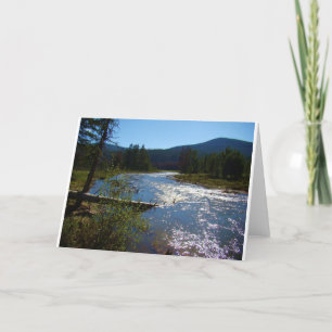 Flüssige leere Karte Fluss-Colorados