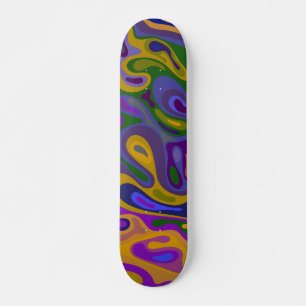 Flüssige Oberfläche 11 Skateboard